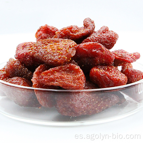 Fresa seca roja roja de alta calidad.